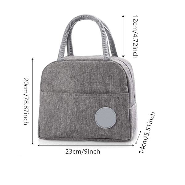 Matpose, Piknikpose, Matpose, Termopose, Liten Lunsjpakke, Kjølebag, Mini, Liten, isolerende bag for jobb, skole og på farten, utflukt