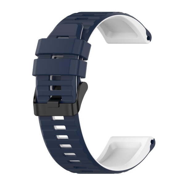 22 mm watch Garmin Instinctille Blue white