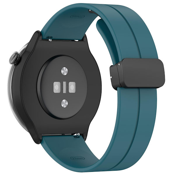 Fold Clasp Silikone Rem til Amazfit GTR Mini Navy Green