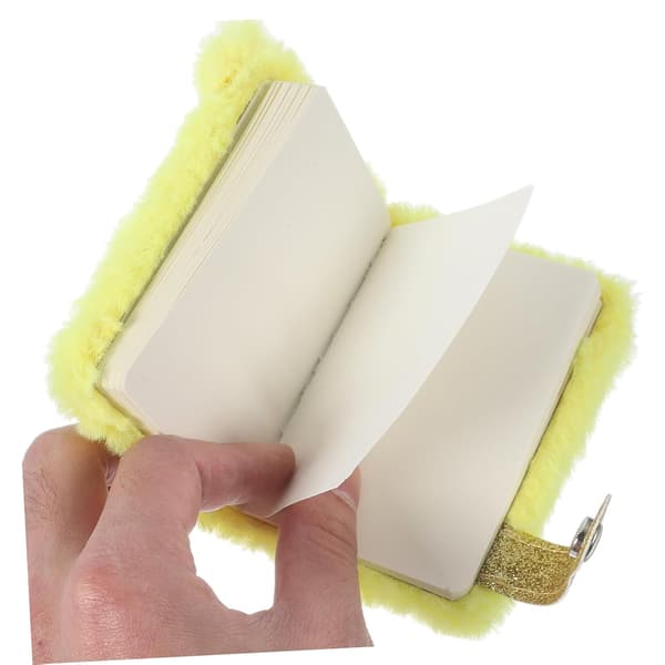 Notesbog - Tegneserie Kat Plys Lomme Notesblok (Gul)