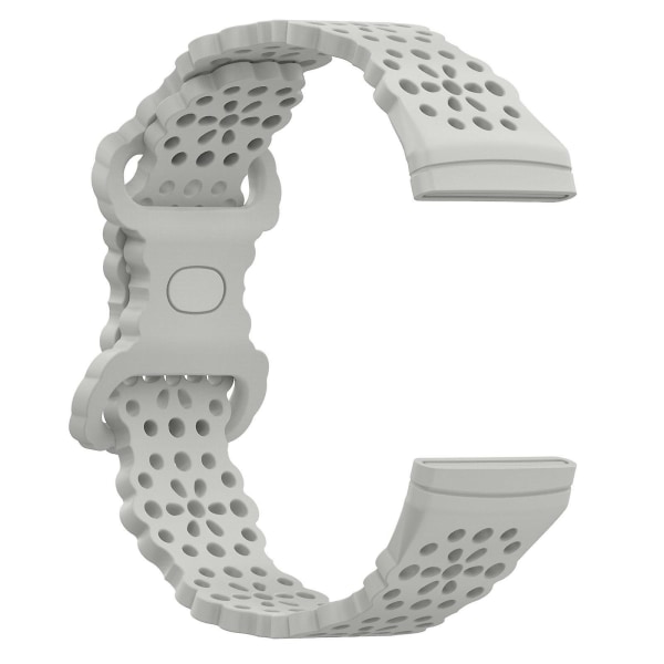 TPU-rem för fitbitversa4 repsäkert armband Svettsäkert hållbart armband White