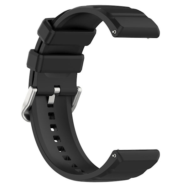 22mm silikone urrem til Huami Amazfit GTR 4 Black