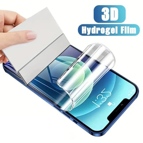 Skärmskyddsfilm för iPhone Pro Max, hydrogelfilm ej glas (3 st)