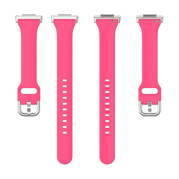 Silikonarmband med snabbkoppling för Huawei Watch Fit 2, sportarmband, ersättningsarmband Pink, Rose L Huawei Watch Fit 2
