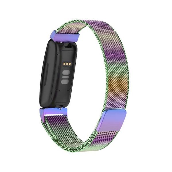 För Fitbit Inspire 2 Milanese Watch Band UDD Colorful