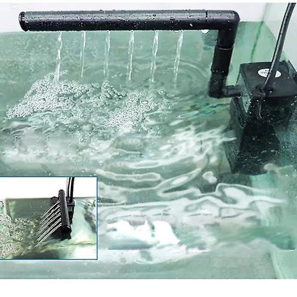 Akvariumfilter Nedsenkbart innebygd filter fisketankfilterpumpe AP-1500L