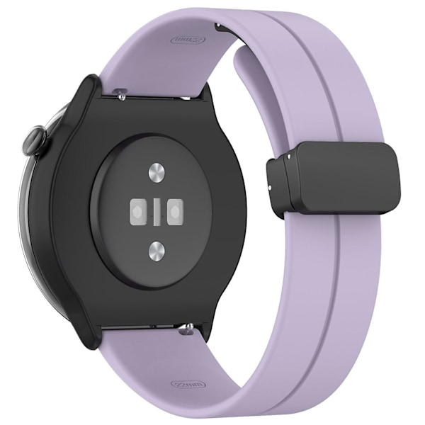 Vikbart spänne i silikon för Amazfit GTR Mini Light Purple