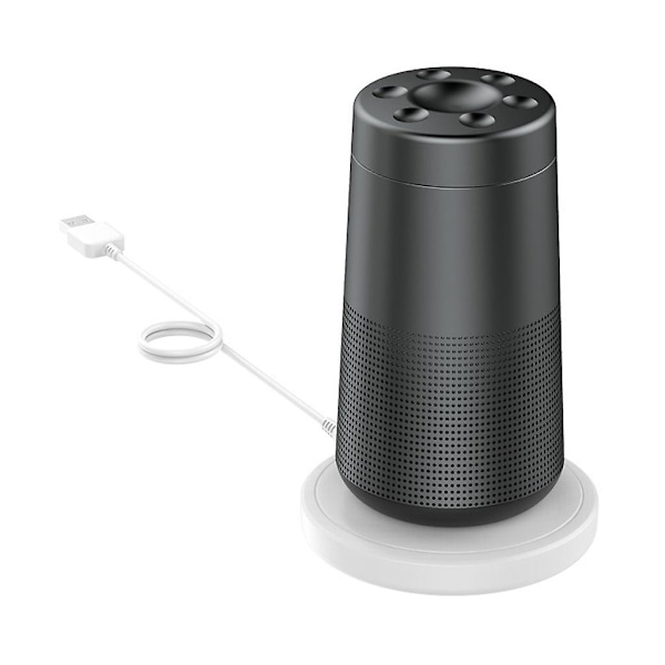 Virtalähde lataustelakka Ensiluokkainen turvallinen koti Bluetooth-yhteensopiva kaiutin White