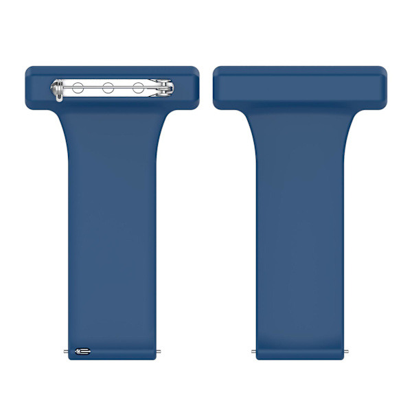 För Vivoactive3 För Smart Watch 20mm Silikon Fob Band Band Passar sjuksköterska Blue