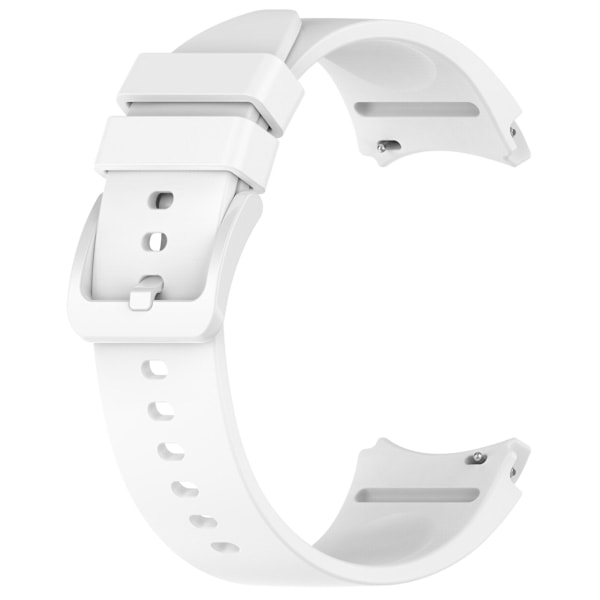 20mm silikonihihna Samsung Galaxy Watch6 40mm/44mm/watch6 Classic 43mm/47mm - Värikäs solki White