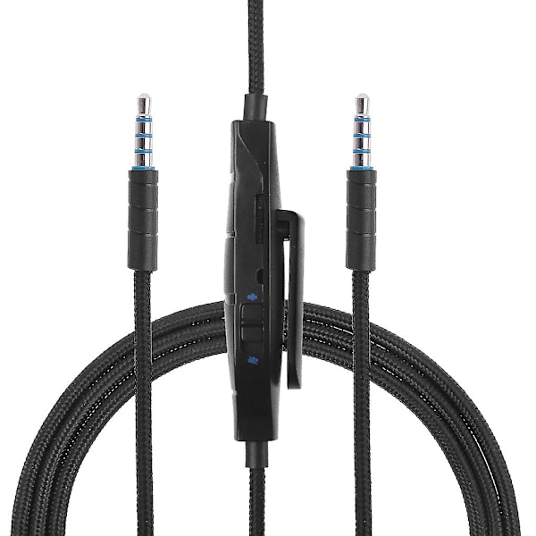 3,5 mm hovedtelefonkabel med inline-kontrol til G633 G933 headset