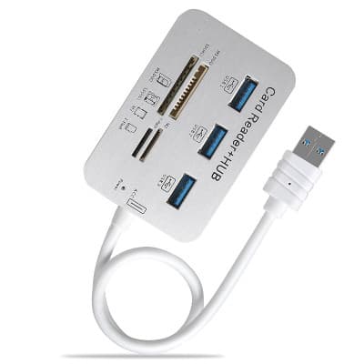 Adapter - USB-hub multiport, USB 3.0-forlenger for PC