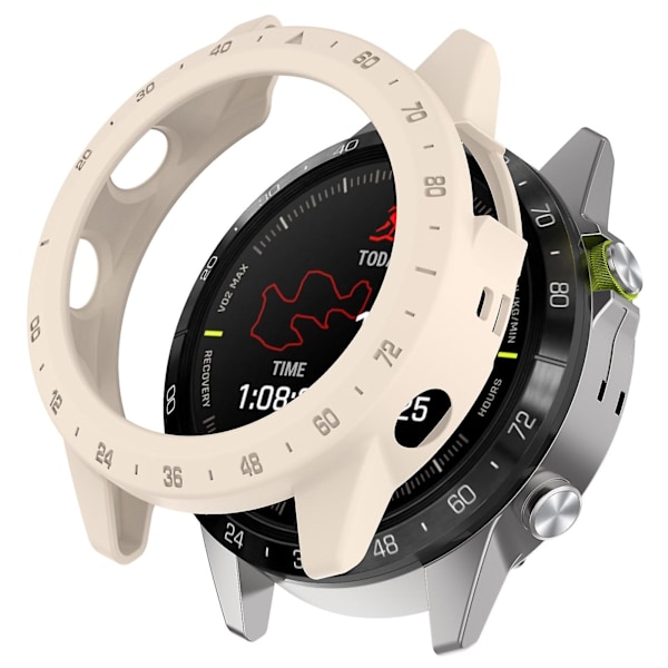 Garmin MARQ (Gen 2) -naarmuuntumaton kellokuori, PC-suojakehys asteikolla Beige