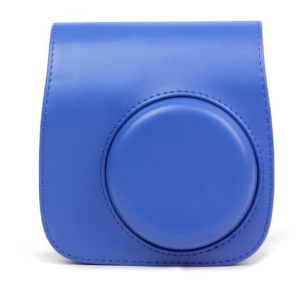 Etui - Til Instax Mini 9 Kamera, PU Læder Etui (Blå)