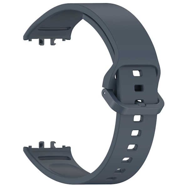 Til Samsung Galaxy Fit3 Fleksibelt Urrem Silikonarmbånd Håndledsarmbånd - Rød Dark grey