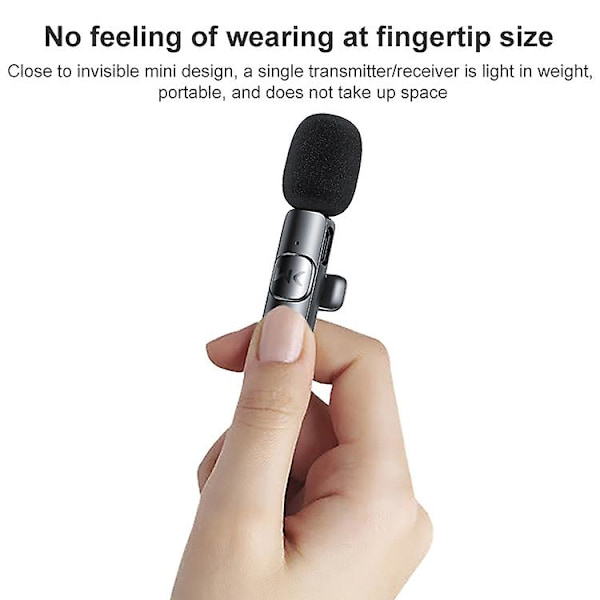 Wk V30 Usb-c / Type-c trådløs radiomikrofon