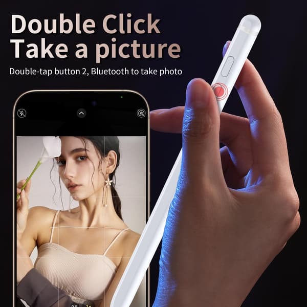 Erstatnings-styluspen med Bluetooth til Samsung Galaxy Z Fold 8/7 White