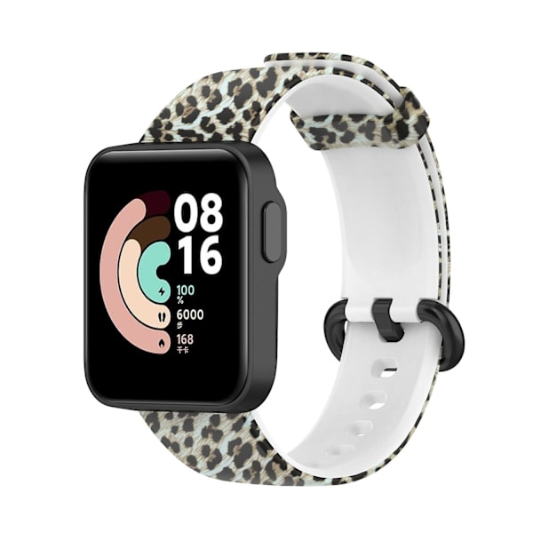 Mønstertrykt urrem i silikone, justerbar smart watch-rem til Xiaomi Redmi Watch/Mi Watch Lite Multicolor K Other Xiaomi Models