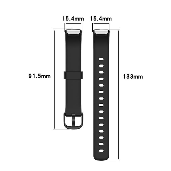 For Fitbit Luxe Silicone Color Spenne Watch Band XMK Red