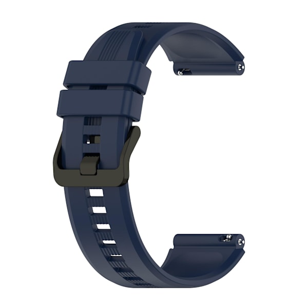 For Honor Watch GS 4 Pehmeä Silikonihihna 22mm Vaihdettava Ranneke Midnight Blue