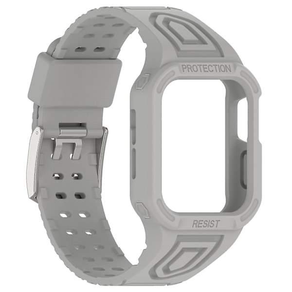 TPE-urrem til Apple Watch Ultra 49mm integreret urrem med etui Grey, Grey F Apple Watch Ultra 49mm