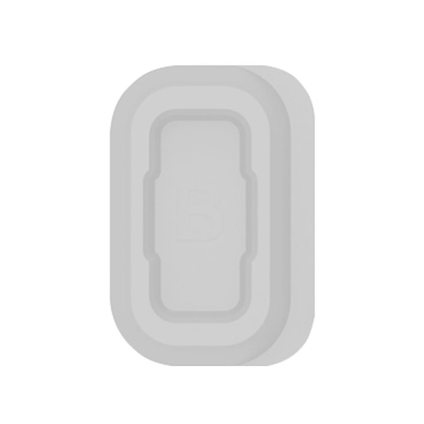 Dammskyddande laddningsportsskydd i silikonfodral - för Coros Pace 2/Vertix Smartwatch White