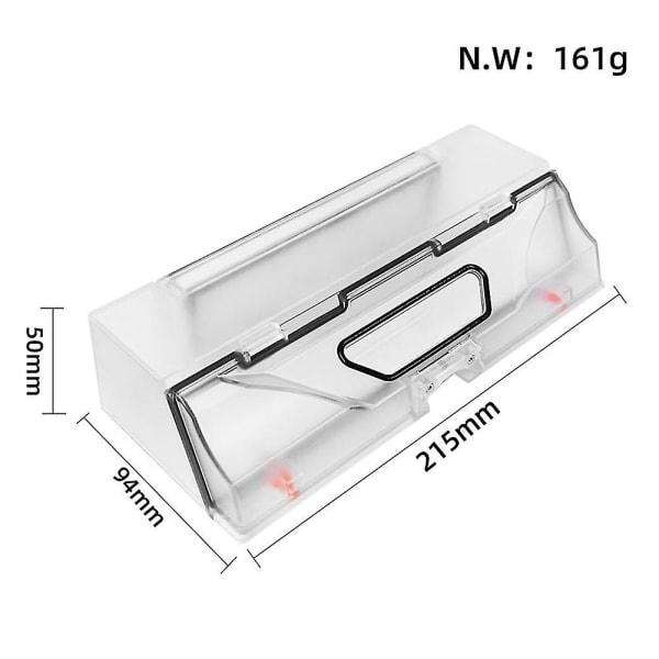 Dust Box för Xiaomi Dreame Bot D9 Max L10 Pro Trouver Robot Lds