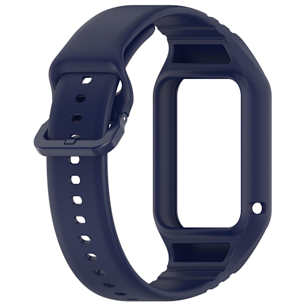 Til Xiaomi Smart Band 8 Pro Let Justerbar Urrem i Fleksibelt Silikone Navy Blue
