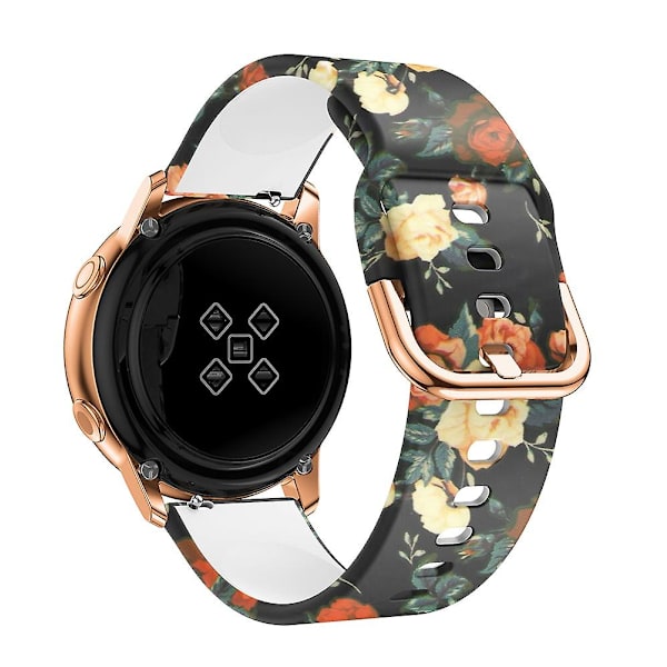 20 mm:n rannekoru Samsung Galaxy Watch Active -kellolle, solkikiinnityksellä varustettu ranneke E Samsung Galaxy Watch A