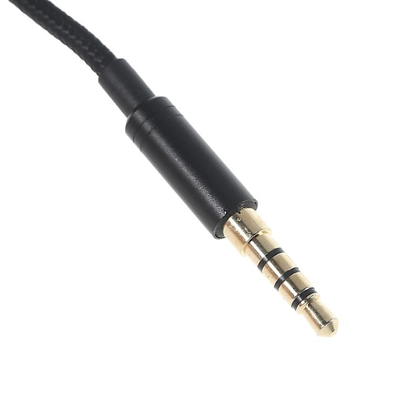 Flettet kabelforlengelsessnor 2m lang for G933 G633 G635 G935 Gaming-headset