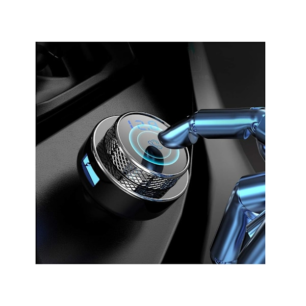 Bluetooth Bilspiller Billader MP3-sender Bluetooth 5.0 Bilsett Håndsfritt Bil MP3-spiller
