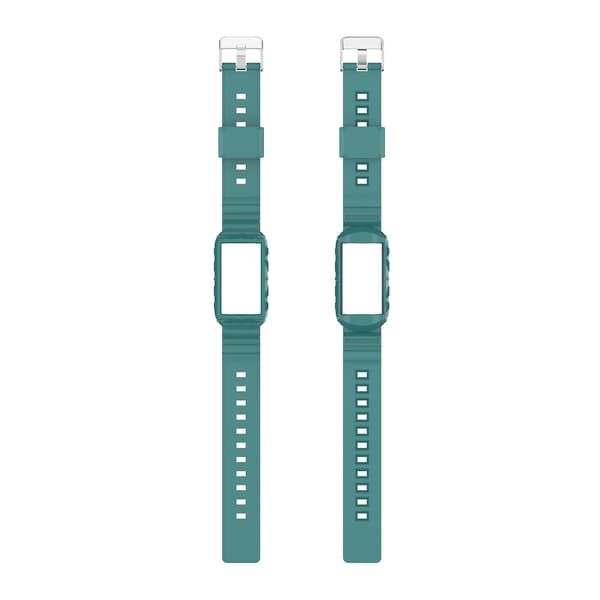 Silikoninen One Body Armor -ranneke Fitbit Charge 5 -laitteelle Green Pine Needles