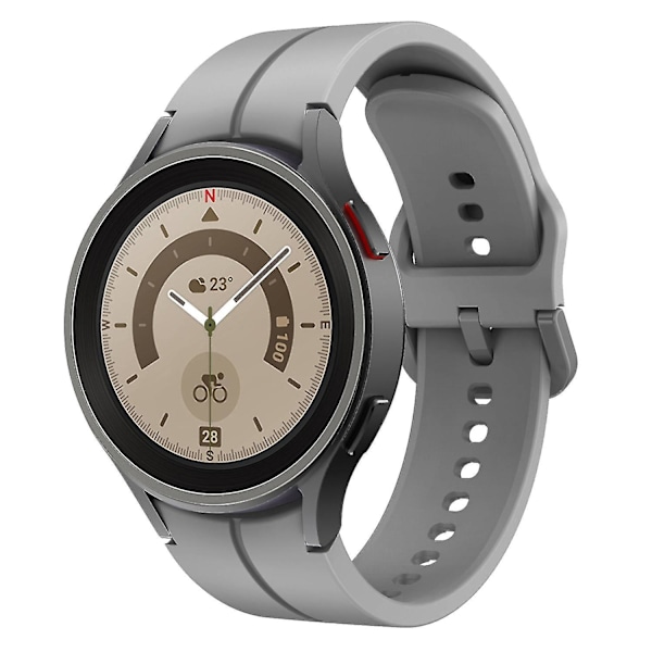 Rannekkeet Samsung Galaxy Watch6 40mm 44mm/Watch6 Classic 43mm 47mm/Watch 5 40mm 44mm/5 Pro 45 Grey, Grey A Samsung Galaxy Watch 5