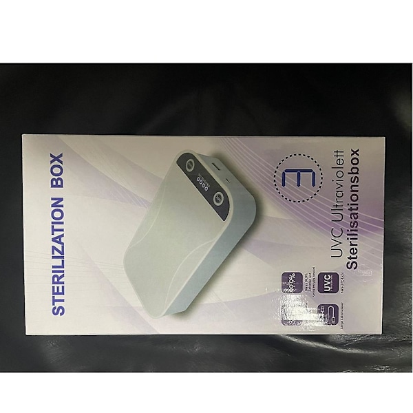 Passer for Mask Mobiltelefon Desinfeksjonsboks Uv Desinfeksjonsboks