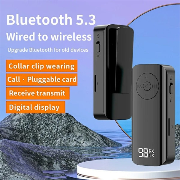 Bluetooth Lavalier Bluetooth 5.3 Ljudsändare