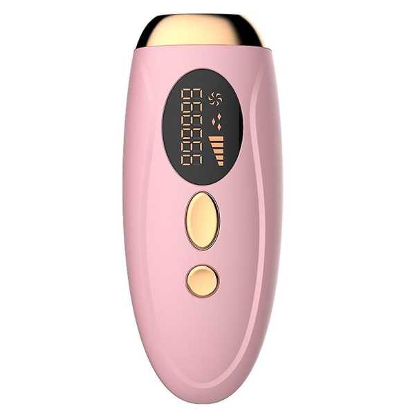 Ipl Hårfjerningsinstrument Husholdningsskønhedssalon Laser Hårfjerningsinstrument for hele kroppen pink