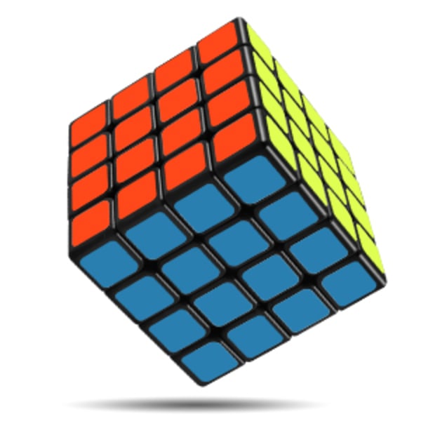 4X4 Speed Cube 4X4X4 Magiskube Puslespill Lekeutstyr Utdanningsgaver For Barn