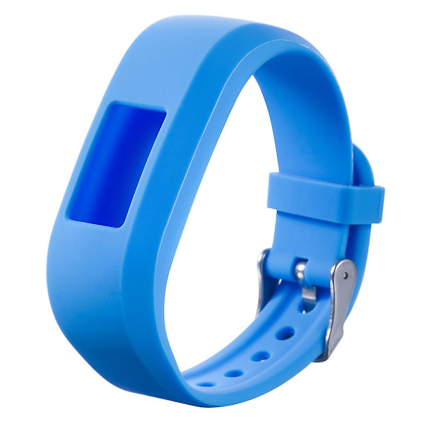 Silikonarmbandsarmband Andningsbart svettsäkert för Vivofit JR JR2 Black