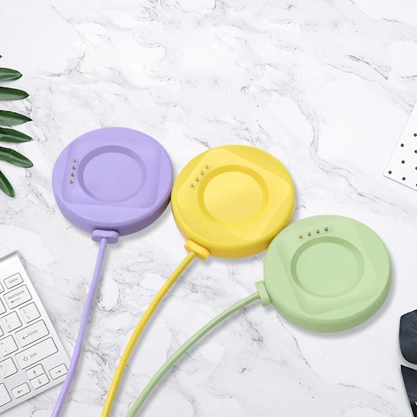 Usb-ladekabel lader strømforsyningsbrakett-adapter for Watch 3/3 Pro/2/1/se Green
