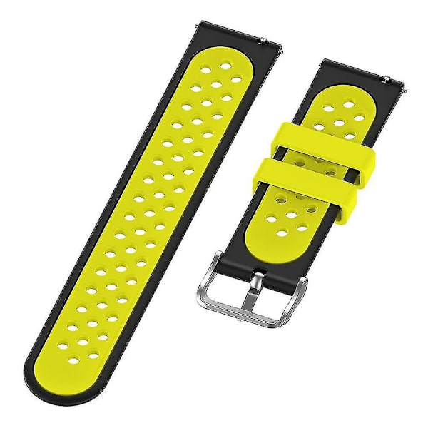 Klockarmband för Samsung Galaxy Watch 5 40mm/44mm/5 Pro 45mm Black Yellow A Samsung Galaxy Watch 5