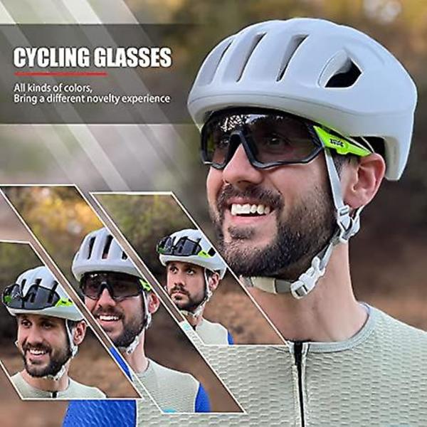 Pyöräilylasit Miesten Photochromic Aurinkolasit Naiset Mtb Maastopyörä Polkupyörä color 9