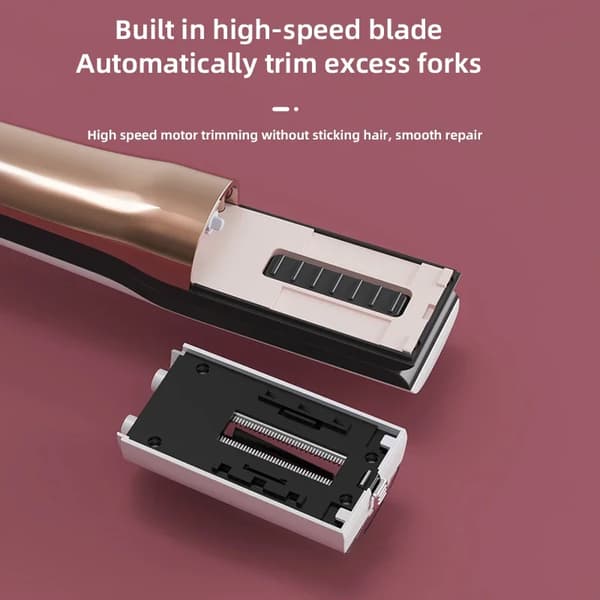 Hårtrimmer Splitfjerner Tørt Beskadiget Skørt Automatisk Trim Split (Lilla) Purple