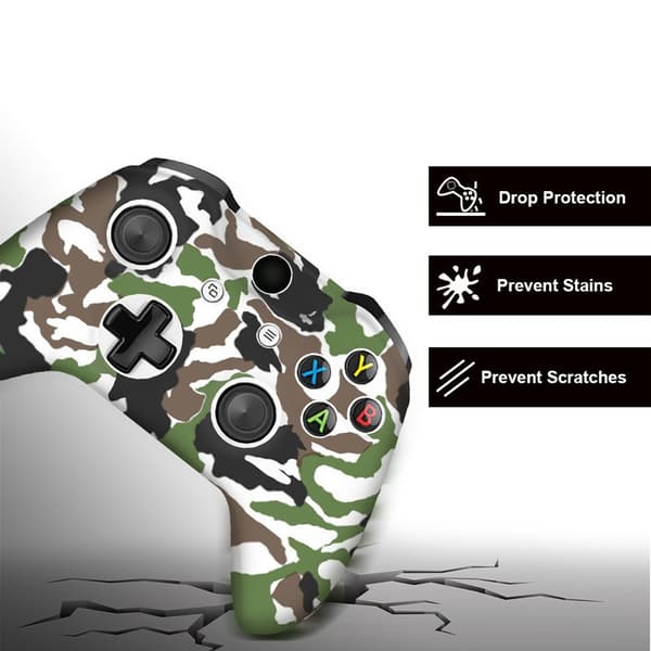 Etui til Xbox One S X Controller, Silikone Anti-Slip (9)