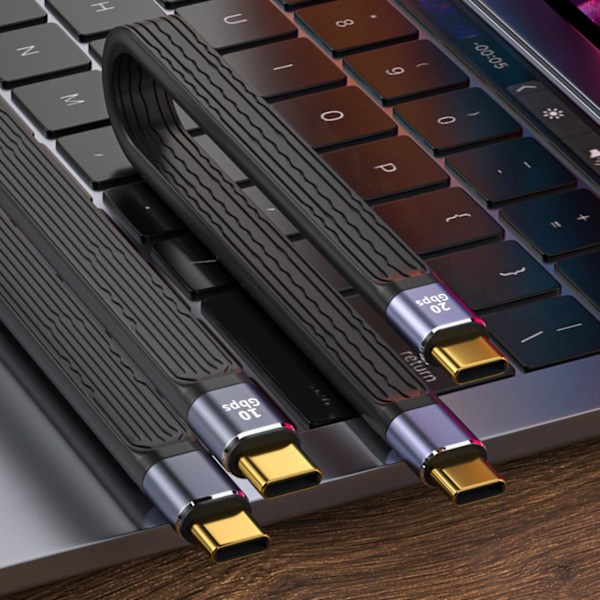 Usb Type-c-kabel med Usb-c til Usb-c-endetilkoblinger 3-kabel Typec mother to Type