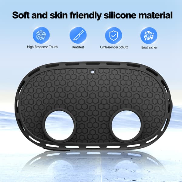 Fodral - För Meta Quest3S Vr Headset, Förbättrade säkerhetsfunktioner (Lila)
