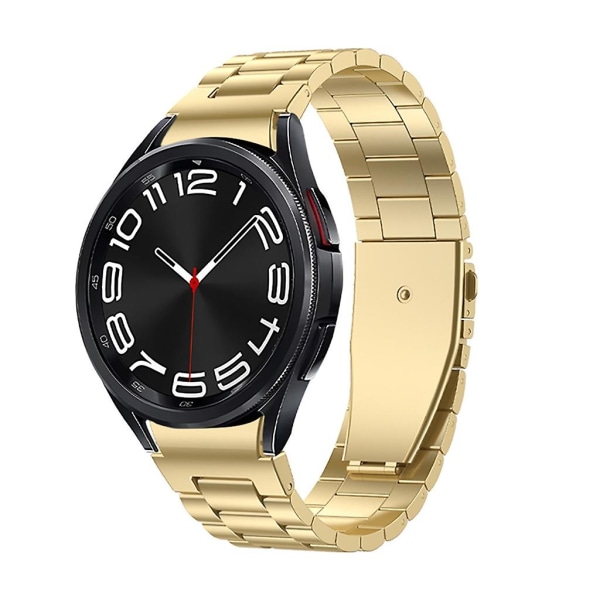 Andningsbart band för Watch 6 22mm Slitstark Loop Smartwatch Fashionabelt armband Tyrant gold