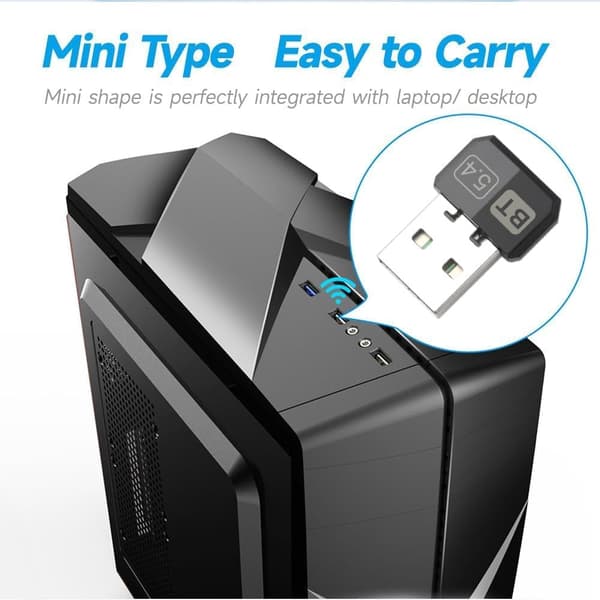 Bluetooth USB 5.4 -äänidongle-sovitin