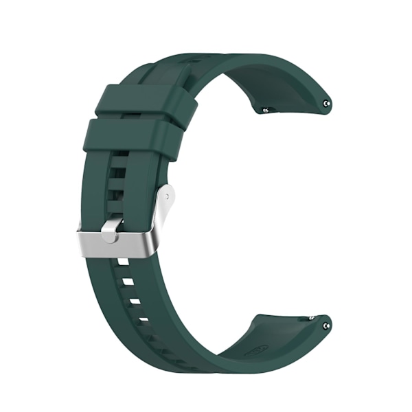 Armband för Huawei Watch GT 2 42mm med silverspänne Dark Green