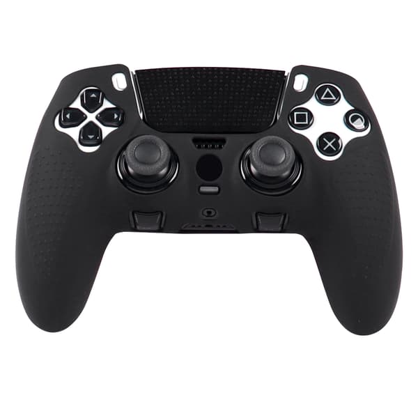 Fodral för PS5 Edge Gamepad, halkfritt mjukt silikon (Svart)