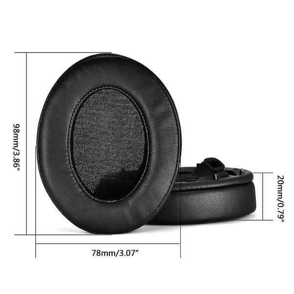 Komfortable Øreputer Øretelefonputer med Spenne for 1000x M3 M4 Headset